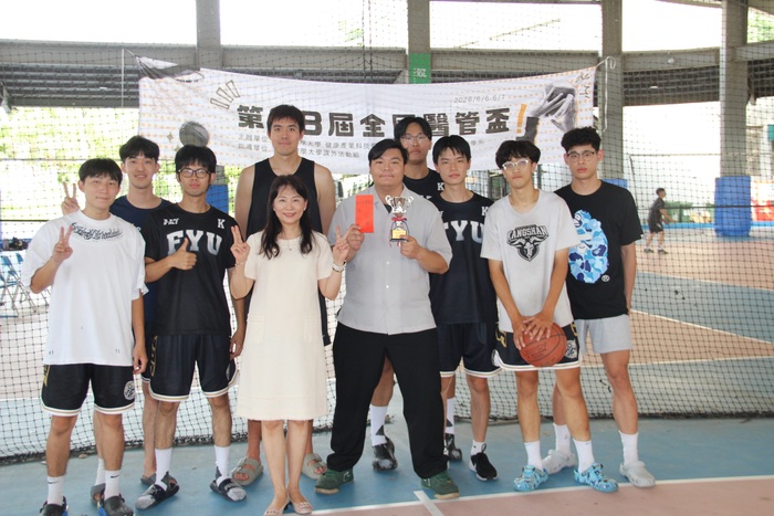 恭喜健管系學生獲得2026第28屆全國大專院校醫管盃籃球競賽男子組亞軍圖片