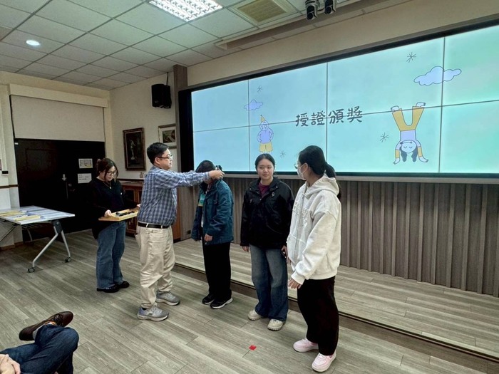 10.114學年度實習專業認證授證典禮講座圖片