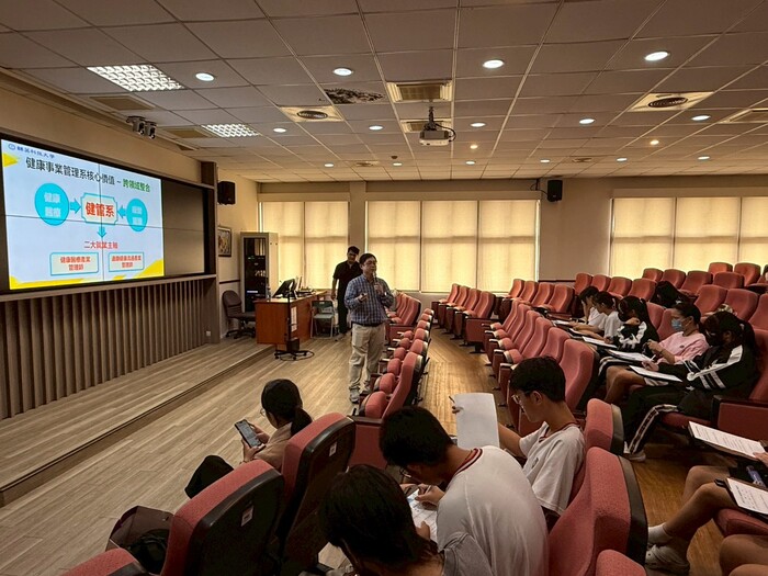 7.招生講座（文山高中參訪）圖片